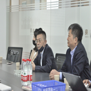 热烈欢迎国恩股份·东宝生物王爱国董事长一行莅临710公海电商参观指导